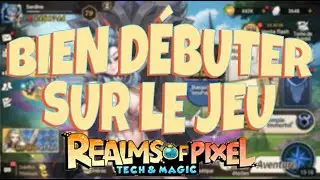 GUIDE DE D&Eacute;BUTANT : COMMENT BIEN D&Eacute;BUTER SUR LE JEU ? | REALMS OF PIXEL