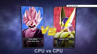Xenoverse 2 - Requested match (CPU): Goku Black Time Breaker Super Saiyan Ros&eacute; vs Golden Cell