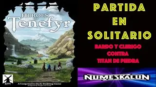 Heroes de Tenefyr - Partida en Solitario contra el Titán de Piedra