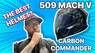 New 509 Mach V Carbon Commander Helmet- Review