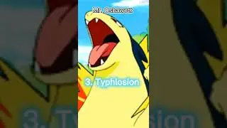 Top 7 My Favorite Fire Type Pokemon #shorts #pokemon #fire