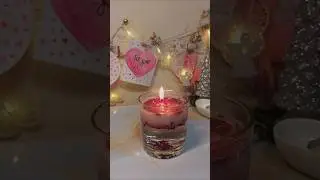DIY Magic Water Candle 🕯️✨ #craft #creative #shorts #diy #candle #satisfying #handmade #magic #art