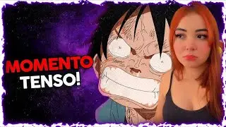 REAGINDO ao O MOMENTO DESESPERADOR DE ONE PIECE!