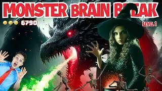 Scary Witch Summer Brain Break Workout 🧙 | Kids Exercise & Run | PE Games