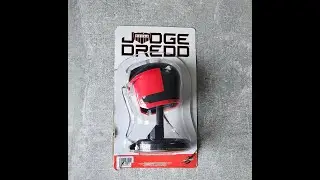 JUDGE DREDD Mini Helm Helmet - Sylvester Stallone - UNBOXING