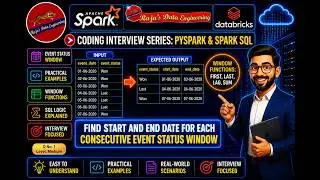 109. Databricks | Pyspark| Coding Interview Question: Pyspark and Spark SQL