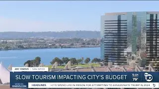 San Diego tourism struggles, threatening city budget goals
