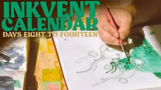 Inkvent Calendar ⊹ Day 8 - 14 ⊹