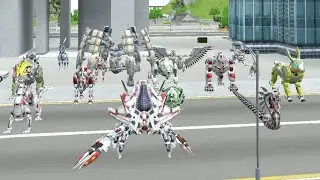 Rope Frog Ninja Hero All Robot Using