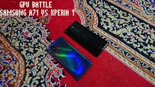 SONY XPERIA 1 VS SAMSUNG A71 GPU MARK BENCHMARK