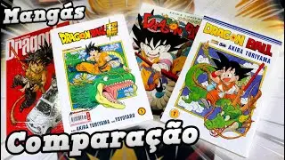 Comparação: Dragon Ball Panini/Conrad/Definitiva/Super