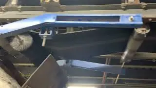 Longwall Services SmartBrush MKII belt-driven conveyor cleaning system