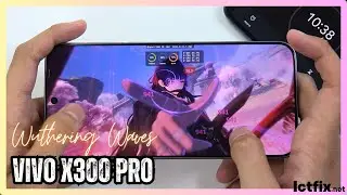Vivo X300 Pro Wuthering Waves Gaming test | Dimensity 9500, 120Hz Display