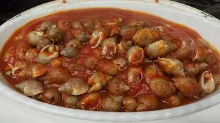 Lumachine di mare al sugo Ricette antipasti antica osteria della castagna By @AnticaOsteriaByThajee 
