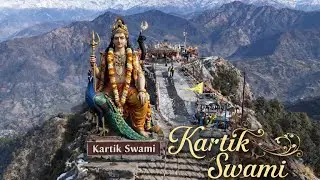  Kartik Swami Temple,  उत्तराखंड में एक मात्र मंदिर | After Heavy snowfall | Drone Shots | mini vlog
