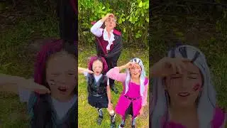 Nastya and Eva play basketball #Shorts