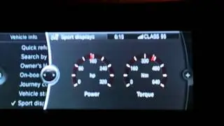 BMW F10 power & Torque meter