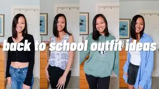 Back to School Outfit Ideas 2021 | Realistic Simple & Cute Outfits