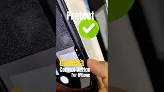 Protect Your iPhone Camera Button in 10 Seconds! #iphone17promax #iphoneaccessories #iphone #tips