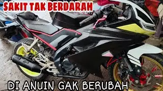 SAKIT TAK BERDARAH DI ANUIN GA BERUBAH !!! MALAH SURUH BAYAR BOBOK KNALPOT YAMAHA R15 DI SKR RACING