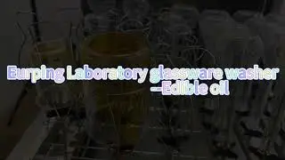 EURPING Laboratory glassware washer test washing contaminants - edible oil