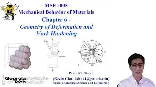 Mechanical Behavior of Materials - Geometry of Deformation (pt. 1)