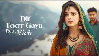 Dil Toot Gaya Raat Vich | New Sad Romantic Song 2026 | Heart Touching Pain Song @SanjuGeniusGuitar