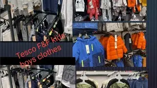 Tesco F&F kids boys clothes 2021