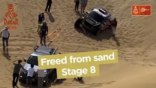 Short clips - Freed from sand - Stage 8 (San Juan de Marcona / Pisco) - Dakar 2019