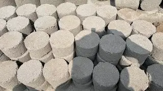 New ❤️ Dedicated To @yamasworld6936 🫶 White Concrete Sand & Brown Stone Texture Smashing 💕