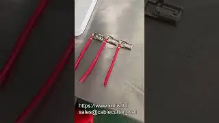 Mini Otp False Flag 63mm Terminal Piercing Wire Cable Crimping Tool Applicator Mould With Blades For