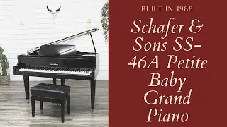 Schafer & Sons Petite Baby Grand Piano