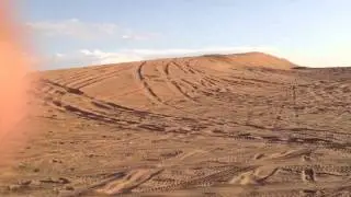 Toyota 4runner roasting sand dunes Dunebashing