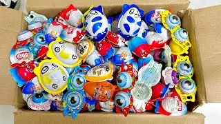Crazy Unboxing Lots Of Surprise Eggs Unboxing ASMR 