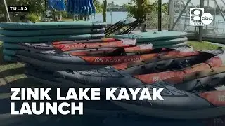 New dock improves access to Zink lake