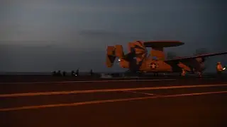 USS Nimitz Flight Operations- Night Ops | CENTCOM Area of Responsibility #subscribe #history