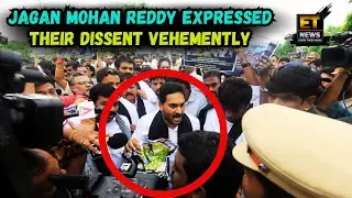 Jagan Mohan Reddy The Party Members Expressed Their Dissent Vehemently Obstructing The Governor's.