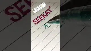 #Seerat name logo 🤩💫🥰 #shorts #art #viral #calligraphy