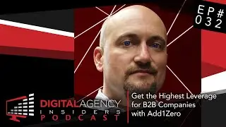 Episode 032 - How to Get the highest Leverage for B2B companies, Behind the Add1Zero Concept