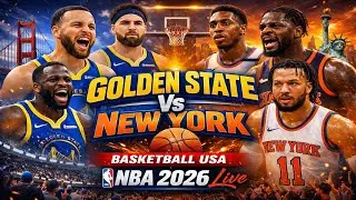 Golden State Vs New York 🏀BASKETBALL USA NBA 2026 Live Score & Update