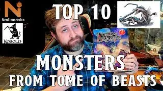 Top 10 D&D 5e Tome of Beasts Monsters | Nerd Immersion