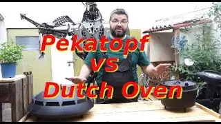 Peka Topf vs Dutch Oven - Ich zeige beide Geräte im Vergleich.
