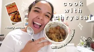 cooking with chrystal (ˢʰᵉ ᵗʳᶦᵉᵈ ʰᵉʳ ᵇᵉˢᵗ): japanese curry!! 🍛