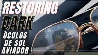 &Oacute;culos aviador restaurado | Sunglasses restoration
