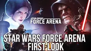 Star Wars: Force Arena (Free Mobile MOBA): Watcha Playin' Gameplay First Look
