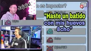 Lolito: 'Hazte un batido con mis huevos 8cho!' / Among Us