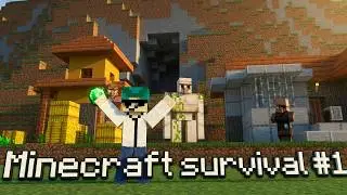 Buen spawn - Minecraft Survival #1
