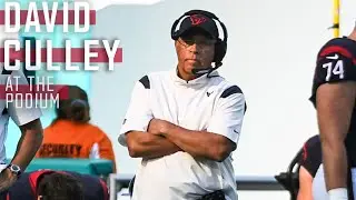 Head Coach David Culley and Players Meet with the Media After Texans vs. Dolphins