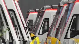 Taffs Well.  Trams depot