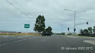 Driving From Sunshine West to Williamstown 29.01.2022~ASMR~